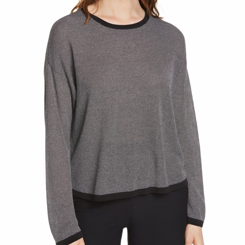 NWT Eileen Fisher Crewneck Sweater - Picture 2 of 8